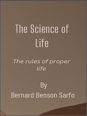 cover image of The Science of Life